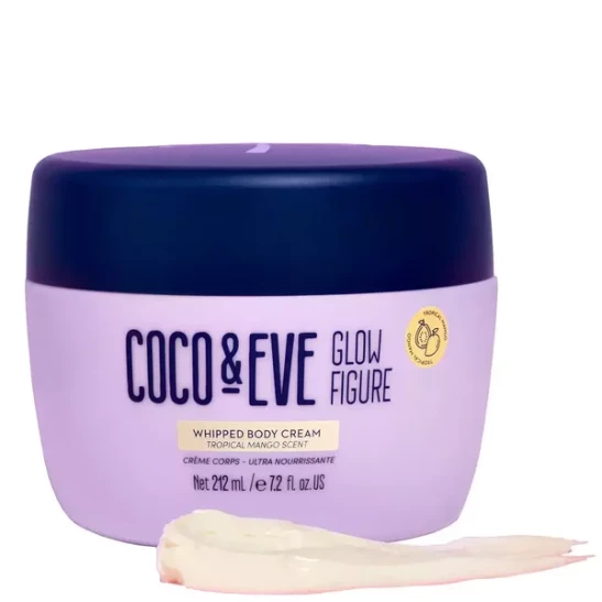Coco & Eve Glow Figure Whipped Body Cream Tropical Mango Scent - 212ml