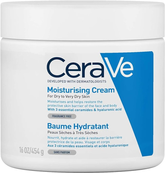 CeraVe Moisturising Cream for Dry to Very Dry Skin.
