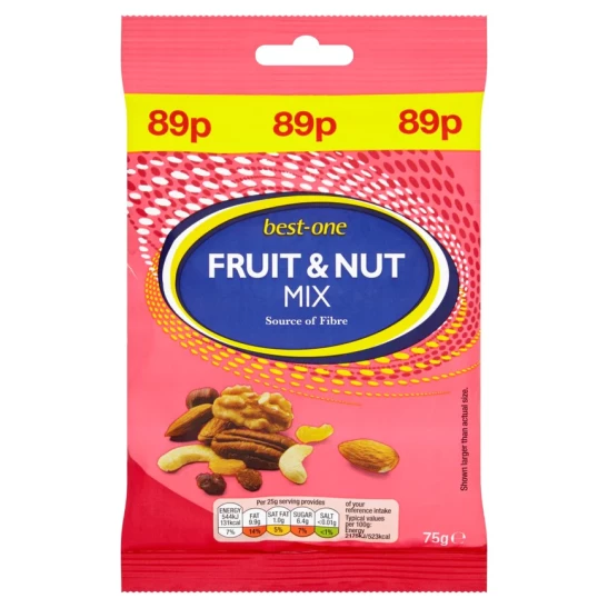 Best-One Fruit & Nut Mix 75g