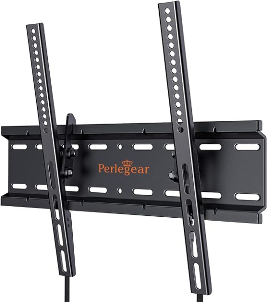 TV Wall Bracket for 26-60 inch up to 52kg, Sturdy Tilt Perlegear TV Bracket with VESA 75x75-400x400mm