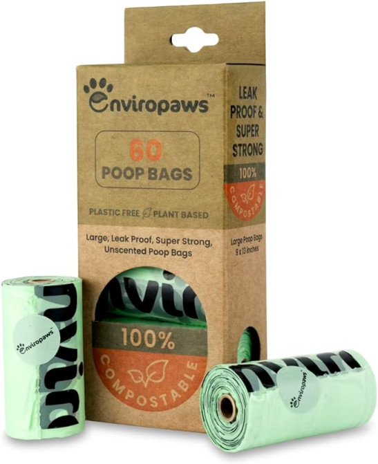 Biodegradable & Compostable Dog & Cat Poop Bags