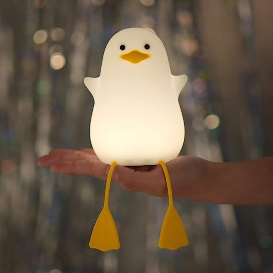 Cute Duck Silicone Night lights for Kids
