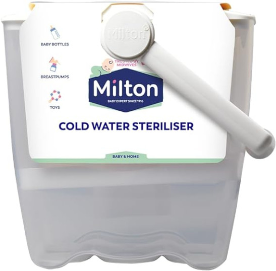 Cold Water Sterilizer, White, (Packaging may vary)