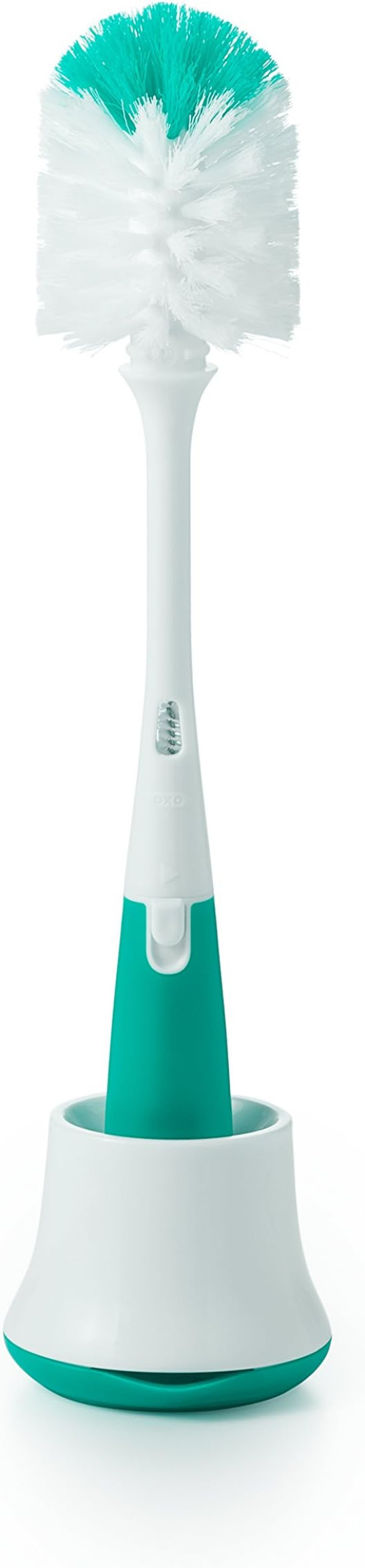 Bottle Brush With Stand - Teal