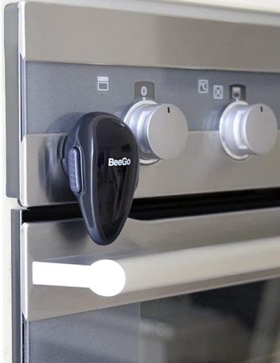 Child Oven Lock for Oven Doors: 1pc Black