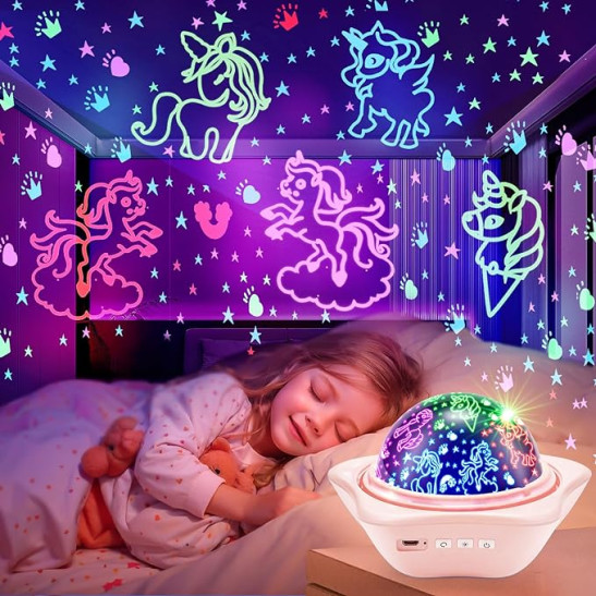 360° Rotating Lighting Modes Star Projector for Kids Baby Bedroom