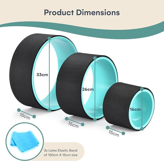 Yoga Wheels for Stretching