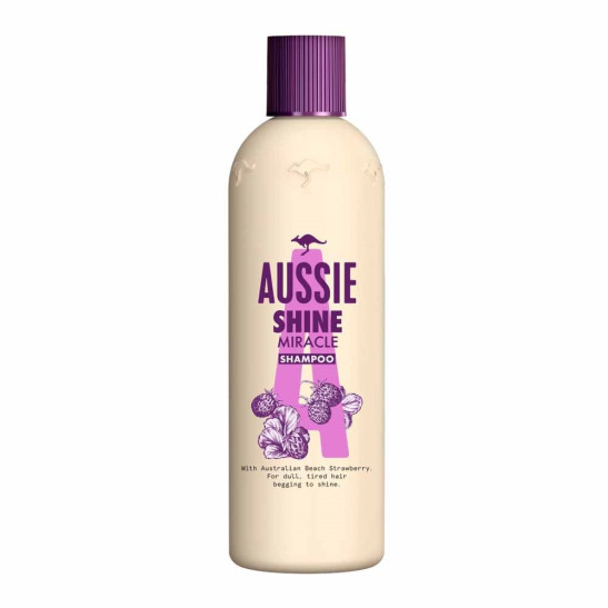 Aussie Miracle Shine Shampoo (300ml) - Pack of 6