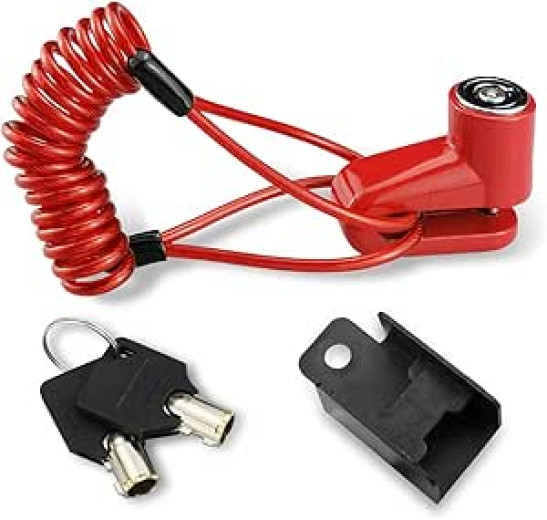 Disc Brake Lock Anti-Theft Steel Wire Lock Wheel Electric Scooter Lock Accessory