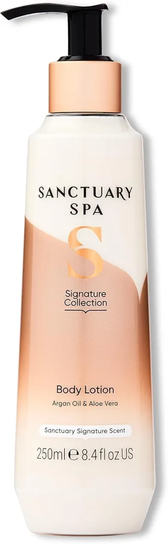 Sanctuary Spa Moisturising Body Lotion, No Mineral Oil, Cruelty Free & Vegan Body Moisturiser for Dry Skin, 250ml