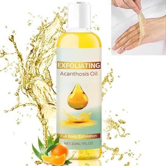 Exfoliating Acanthosis Peeling Oil,Exfoliation Body Oil,Peeling Solution Skin Peel Dark Spot Corrector Oil