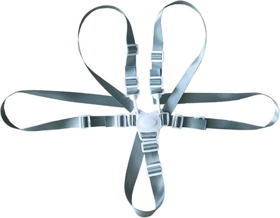 High Chair Straps Replacement 5 Point Baby Harness Adjustable High Chair Straps Nylon Universal High Chair Replacement Straps Baby Supplies High Chair Replacement Straps Baby Harness High Chair Straps