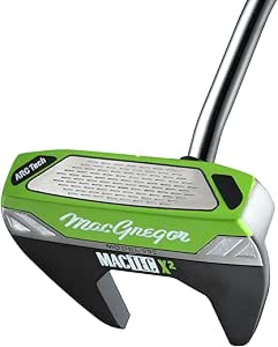 MacGregor Golf Mactec X2 Putter Model 2, Black, No: 002