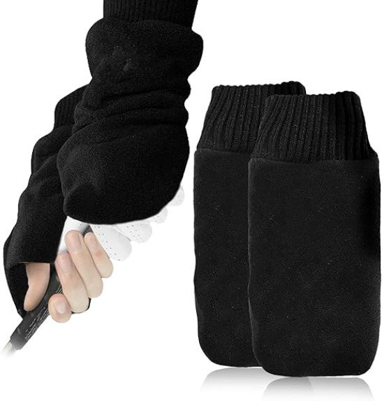 FINGER TEN Winter Golf Gloves Mittens Unisex Glove Anti-slip Thermal Sports