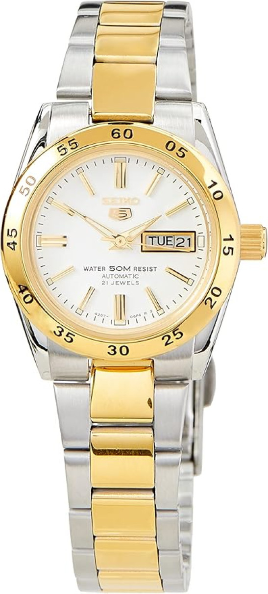 Seiko Women's Automatic Watch Stainless Steel with Stainless Steel Strap