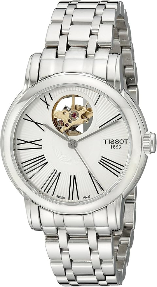Tissot Women's T0502071103300 Analog Display Swiss Automatic Silver Watch