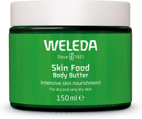 Weleda Skin Food Body Butter, Dry Skin Body Moisturiser, Body Lotion, Moisturising Cream For Men & Women, 100% Certified Natural, Organic, Vegan 150m