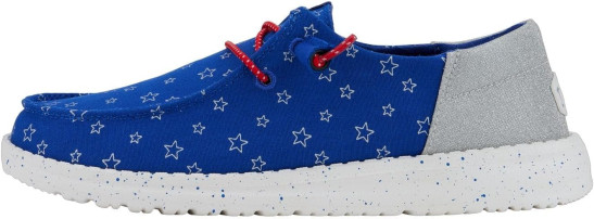 Hey Dude Wendy Frontier - Women Casual Shoes - Moccasin Style - Lightweight Comfort - Ergonomic Antibacterial Memory Foam Insole - Designed in Italy and California