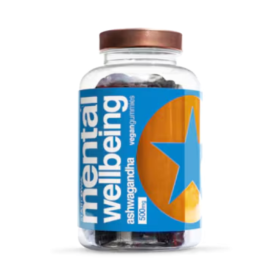 Starpowa Wellbeing Ashwagandha 500mg 60 Vegan Gummies