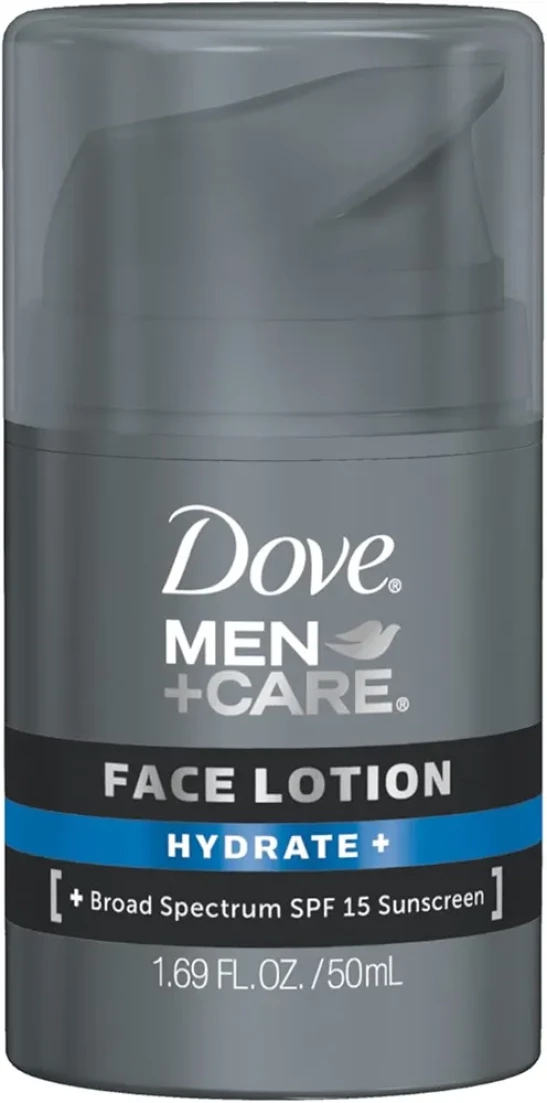 Dove Men + Care Face Lotion Hydrate, 1.69 Oz with Broad Spectrum SPF 15 by Dove