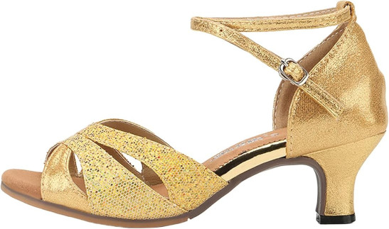 Orthopaedic Sandals For Women Uk Arch Support Women's Outdoor Rubber Sole 5.5 Cm Medium Heel Soft Sole Fashion Latin Dance Shoes Water Sandals for Women