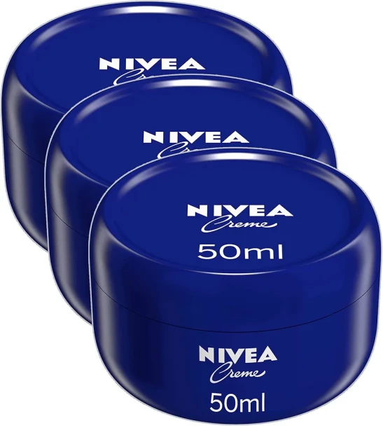 Nivea Creme Moisturising, 50ml (Pack of 3)