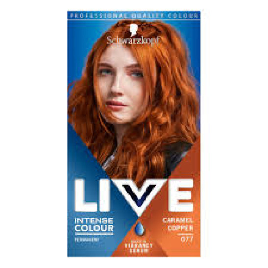 Schwarzkopf LIVE Intense Colour, Long Lasting Permanent Black Hair Dye, With Built-In Vibrancy Serum, Up To 100% Grey Coverage- Deep Black 099