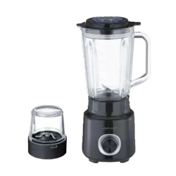 Amplus 500W Blender with Glass Jug & Grinder Mill