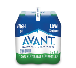 AVANT - Natural Mineral Still Water, 6 x 1.5L Bottles