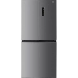 Beko HarvestFresh™ GN15880VPX Frost Free Multi-door American Fridge Freezer - Stainless Steel Effect - D Rated