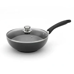 Forged Non-Stick Wok – Multi Hob Compatible 28cm Without Lid)