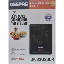 Geepas Digital Induction Cooker GIC33020UK