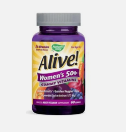 Nature's Way Alive! Womens 50+ Multivitamin 60 Gummies