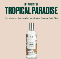 The Body Shop Coconut Body Mist 100ml