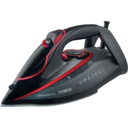 Tower CeraGlide XL T22032RED 3100 Watt Iron - Black